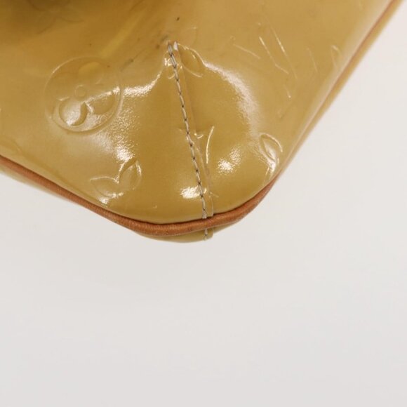 Authentic LOUIS VUITTON Monogram Vernis Thompson Street Bag Beige M91301 LV - Picture 6 of 16